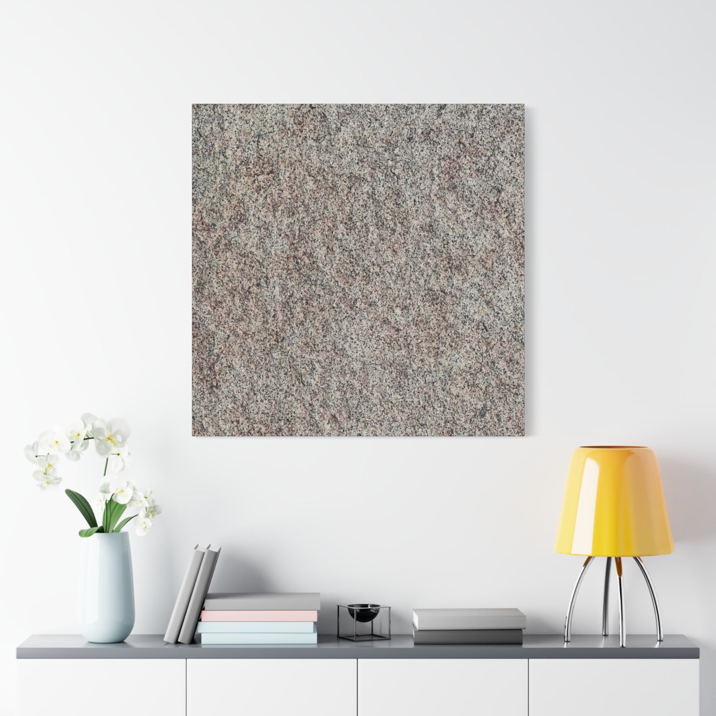 Stone Echoes - Unique Frameless Canvas Wall Art - Art By Earth