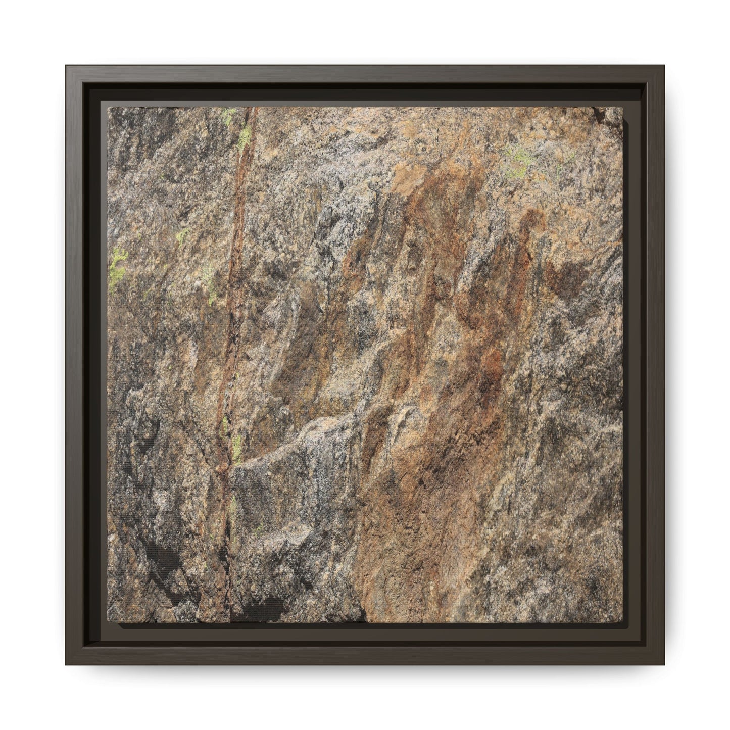 Weathered Rock Formation - Unique Stretched Canvas Wall Art - Art By Earth
