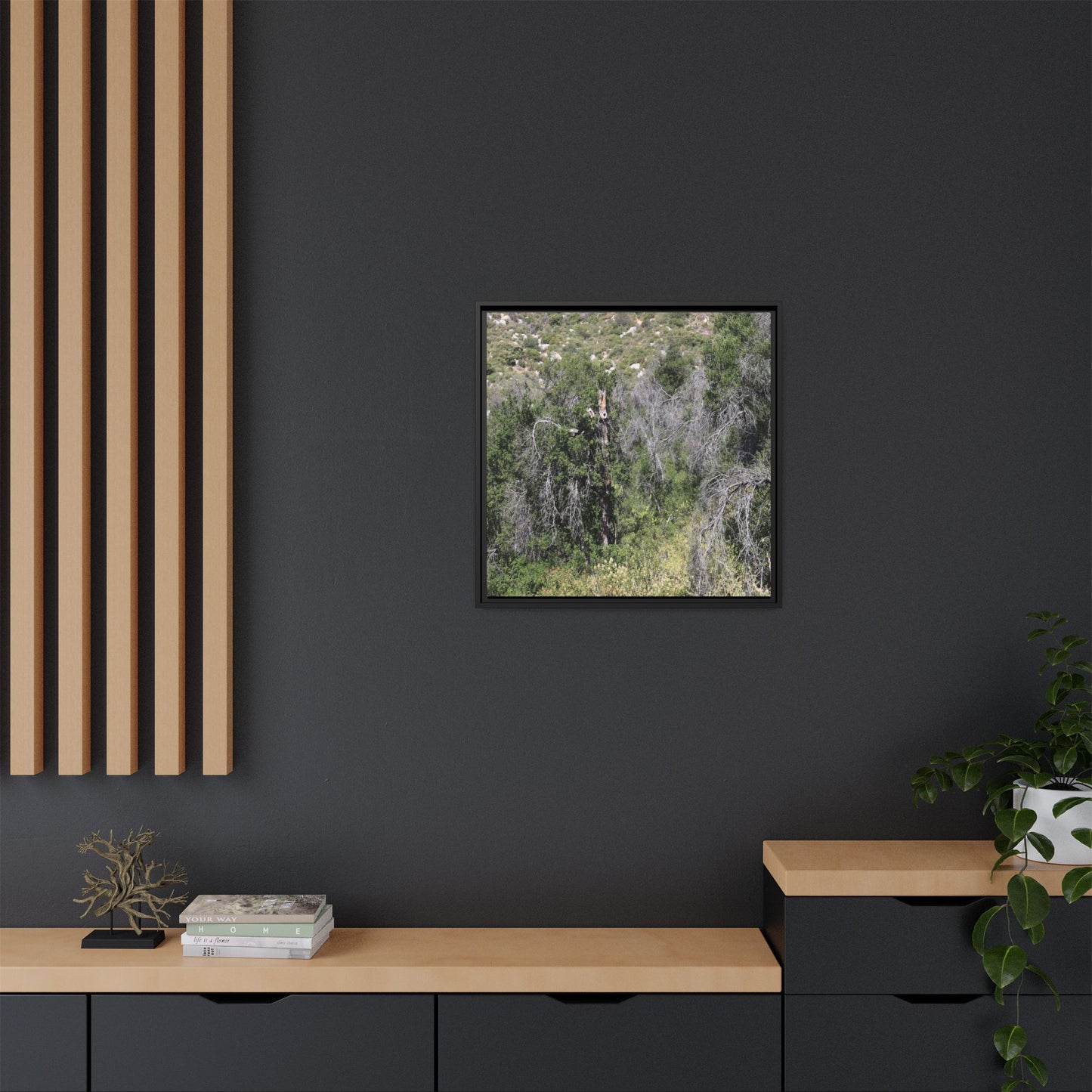 Forest Decline - Unique Stretched Canvas Wall Art