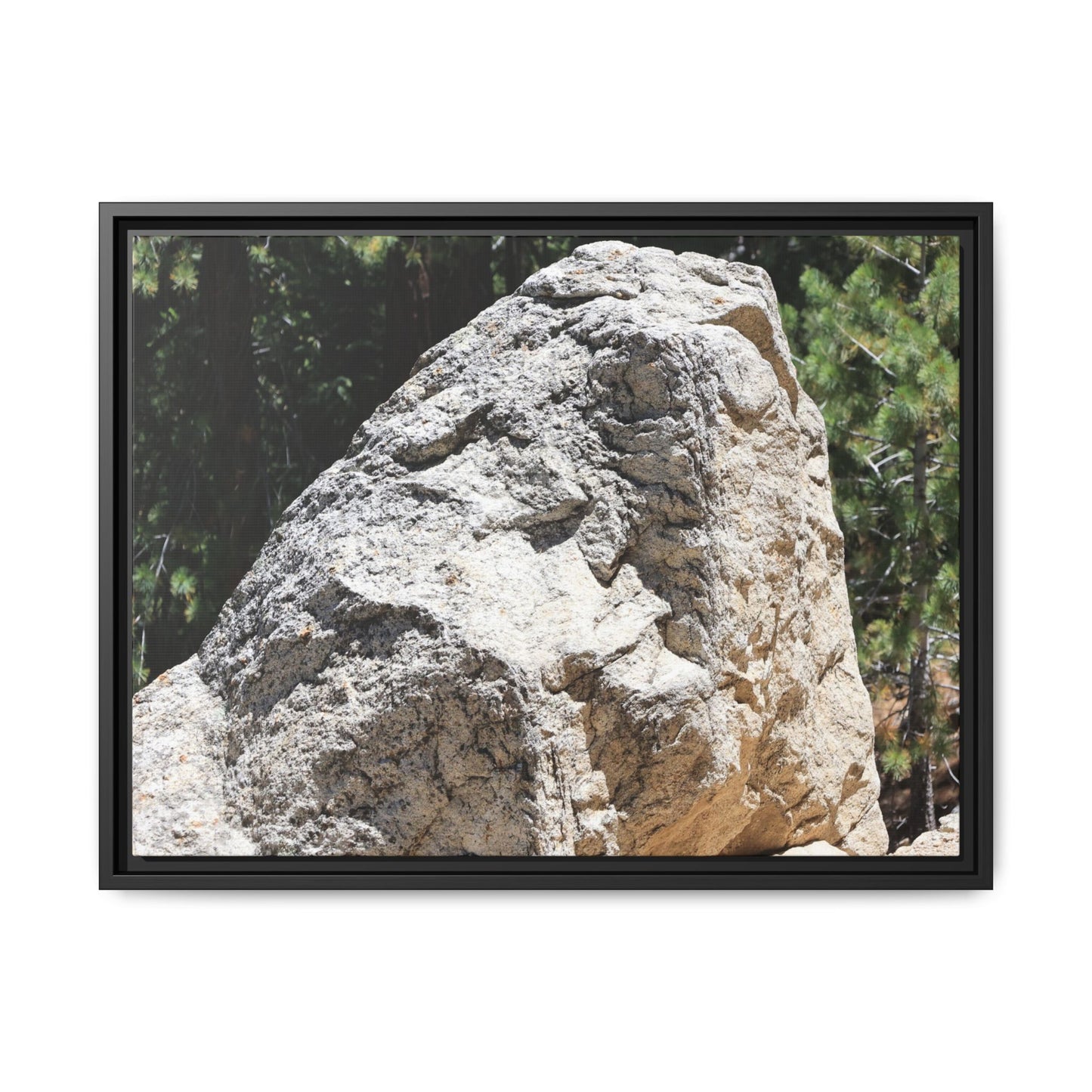 Stone's Silent Whisper - Unique Stretched Canvas Wall Art - Art By Earth