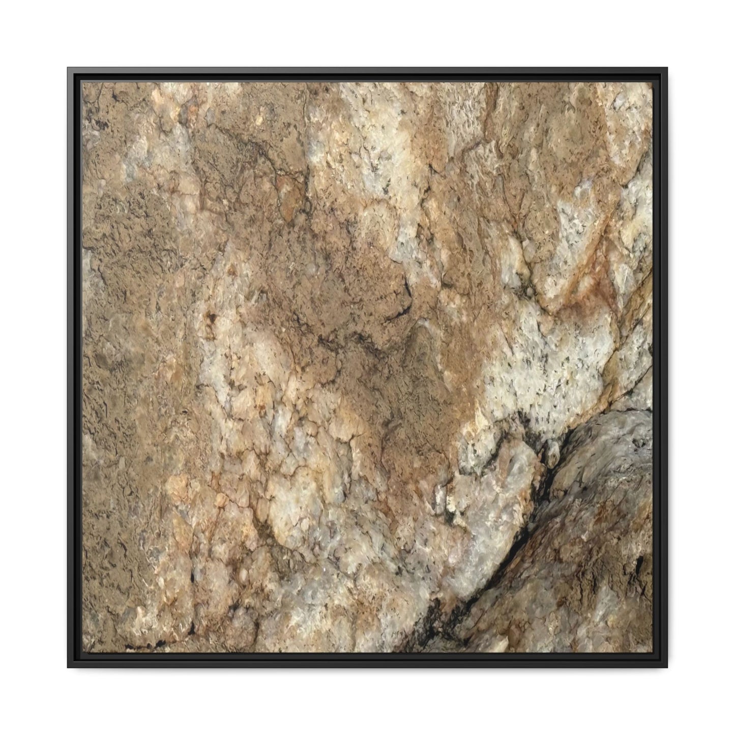 Ancient Stone Wall - Unique Stretched Canvas Wall Art - Art By Earth