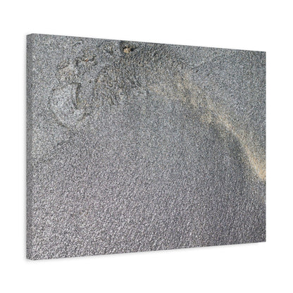 Ephemeral Whispers of Granite - Unique Frameless Canvas Wall Art - Art By Earth
