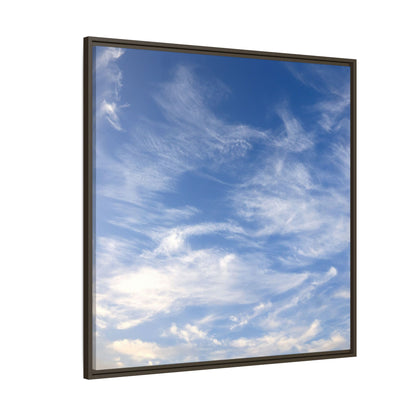 Ethereal Blue Tapestry - Unique Stretched Canvas Wall Art - Art By Earth