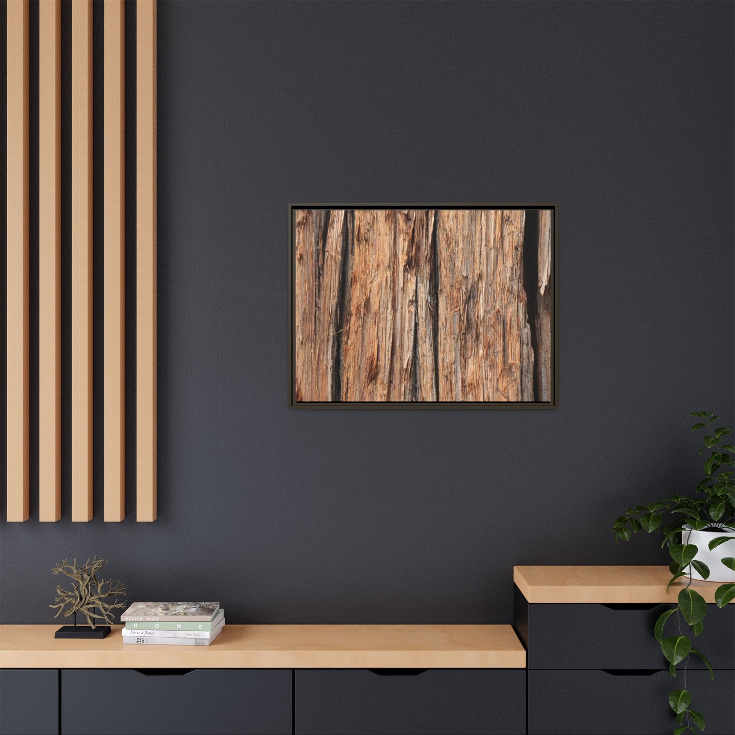 Timber Echoes - Unique Stretched Canvas Wall Art - Art By Earth