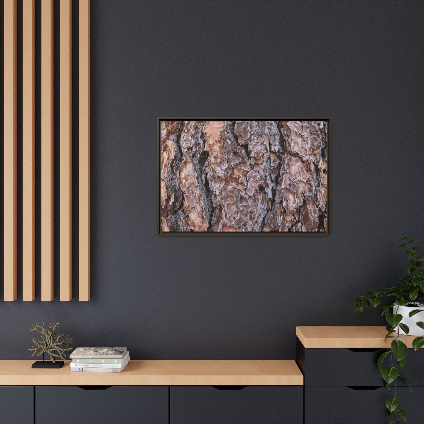 Layered Textures - Unique Stretched Canvas Wall Art - Art By Earth
