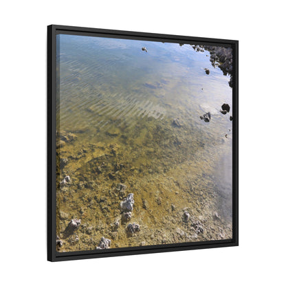 Ripples of Stone - Unique Stretched Canvas Wall Art