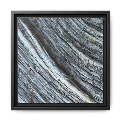 Time's Carved Path - Unique Stretched Canvas Wall Art - Art By Earth