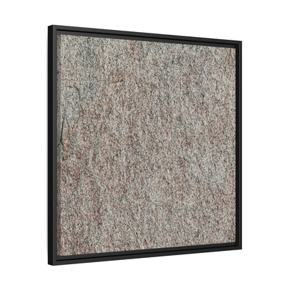 Granular Whispers - Unique Stretched Canvas Wall Art - Art By Earth