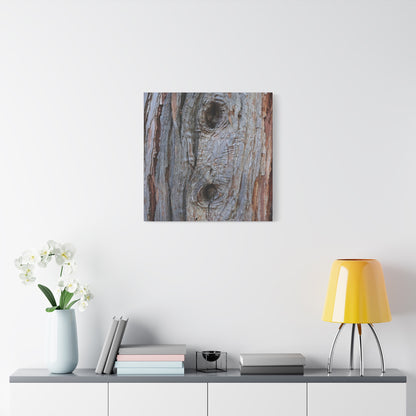 Wooden Memoir - Unique Frameless Canvas Wall Art - Art By Earth
