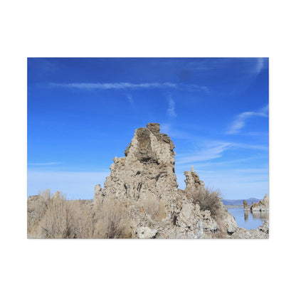 Mono Lake Solitude - Unique Frameless Canvas Wall Art