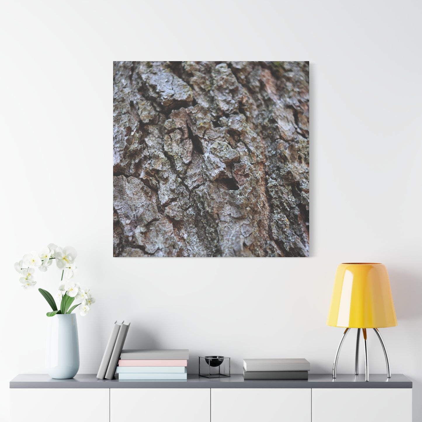 Cracked Echoes - Unique Frameless Canvas Wall Art - Art By Earth