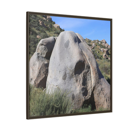 Skull Rock Desert - Unique Stretched Canvas Wall Art - Art By Earth