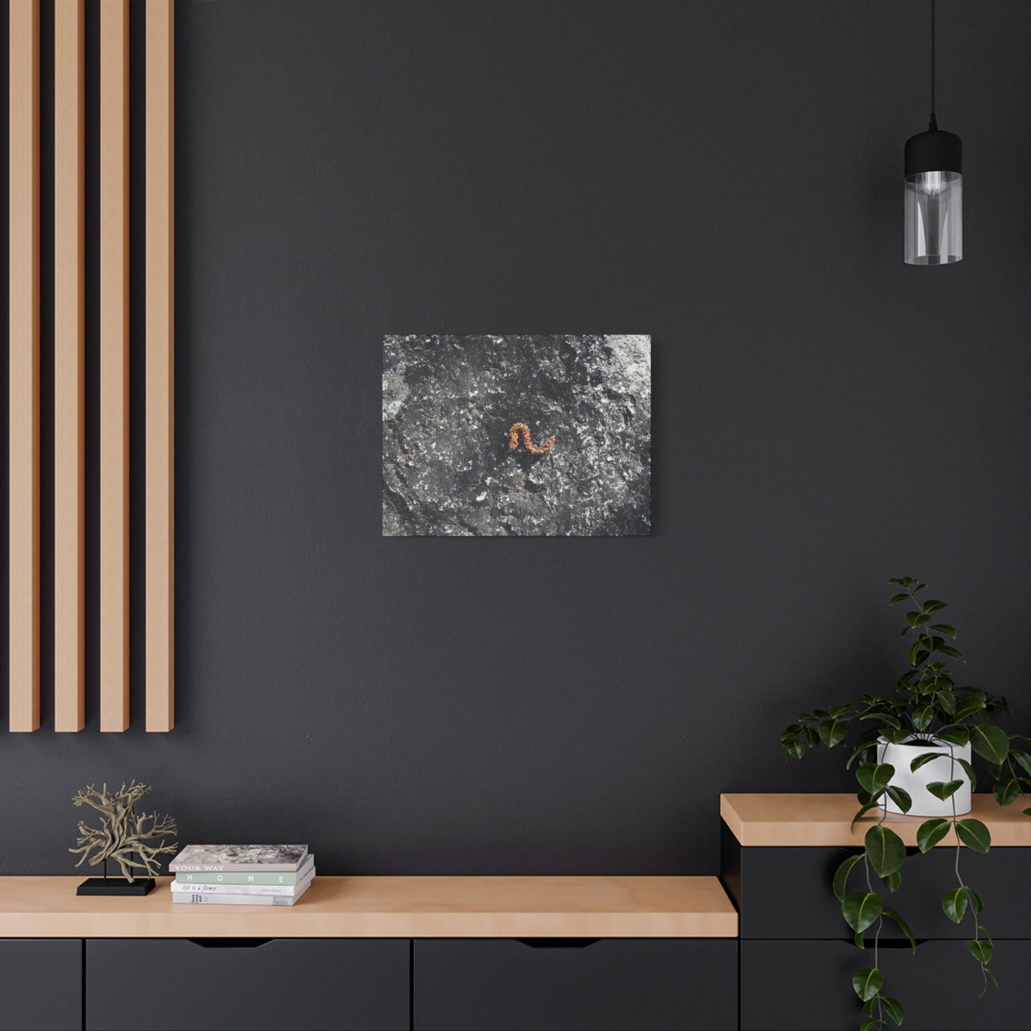 Earthen Serpent - Unique Frameless Canvas Wall Art - Art By Earth