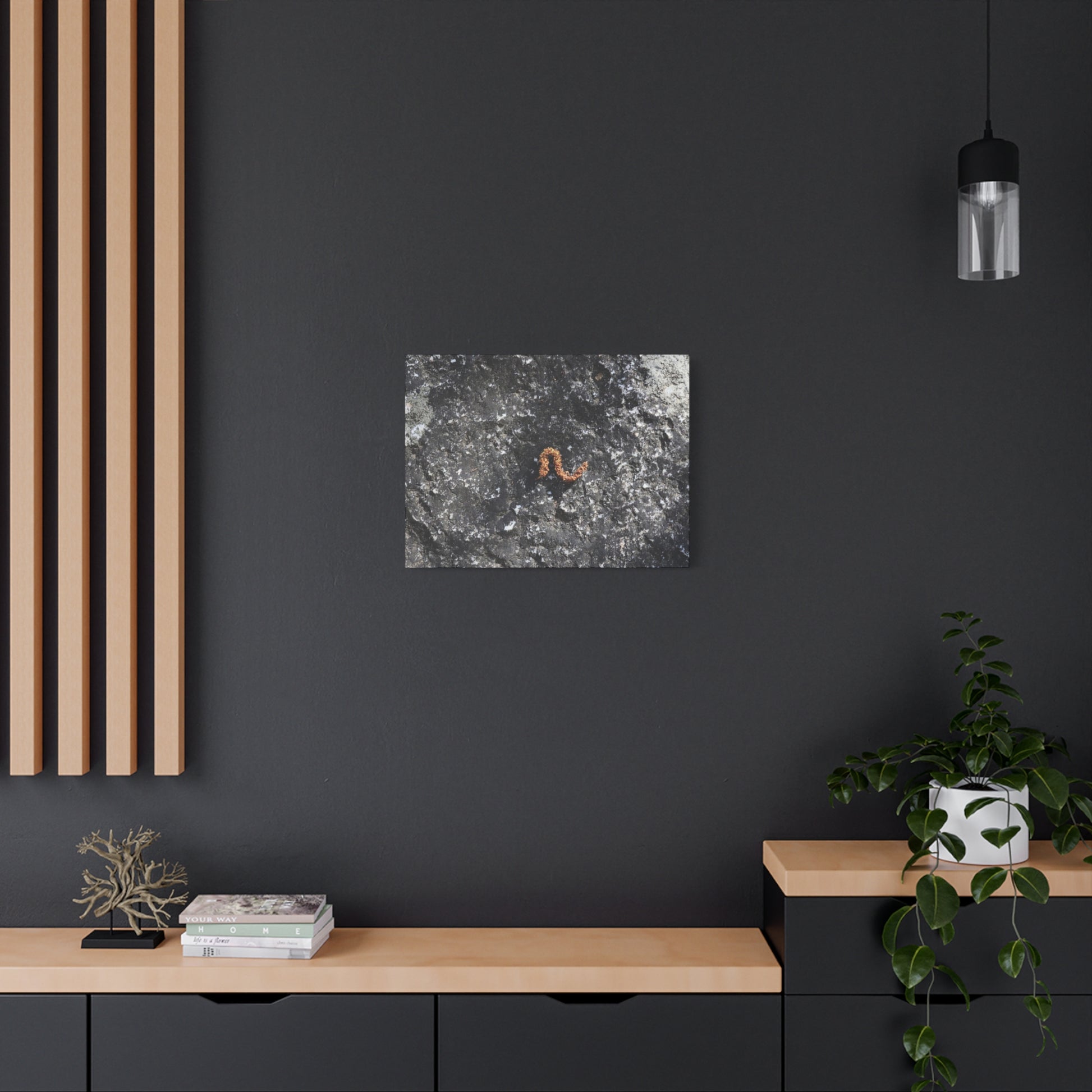 Earthen Serpent - Unique Frameless Canvas Wall Art - Art By Earth