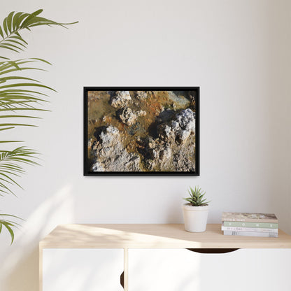 Textural Metamorphosis - Unique Stretched Canvas Wall Art