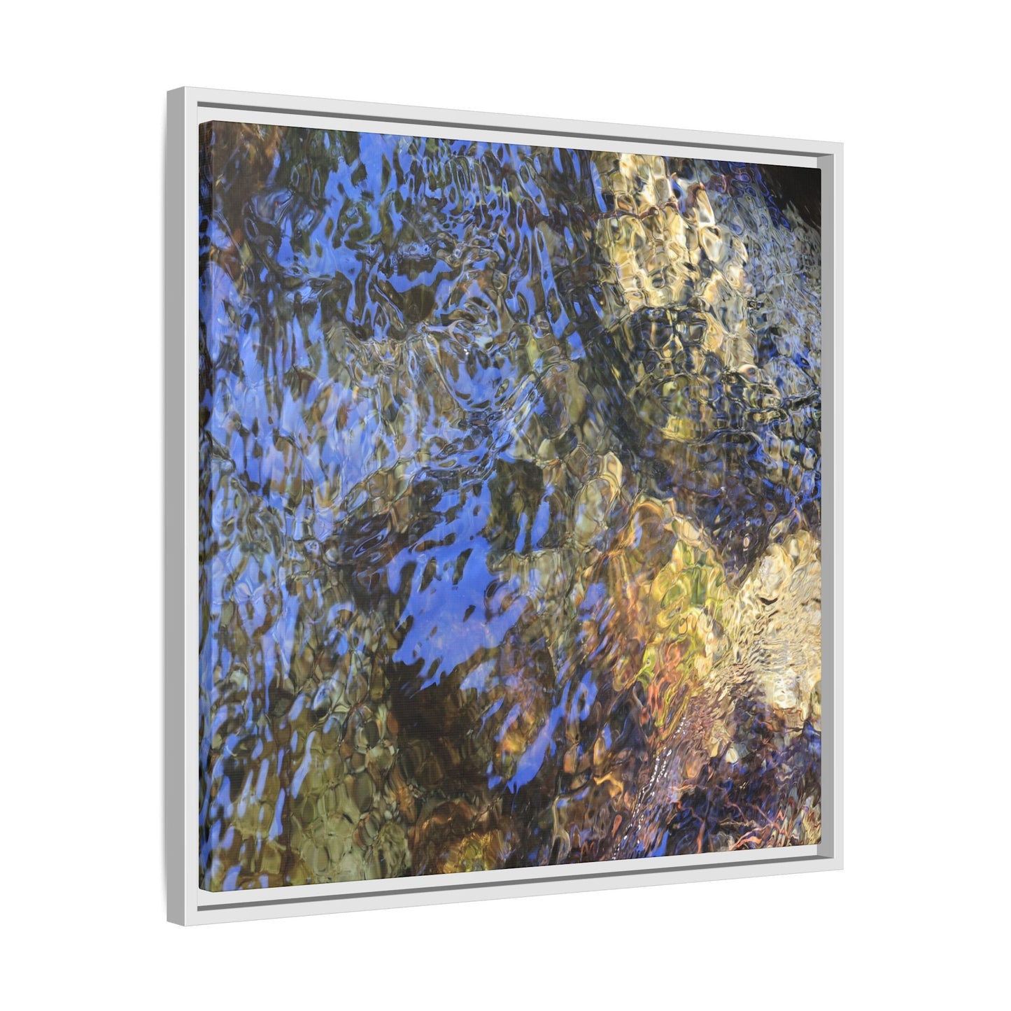 Aquatic Kaleidoscope - Unique Stretched Canvas Wall Art - Art By Earth