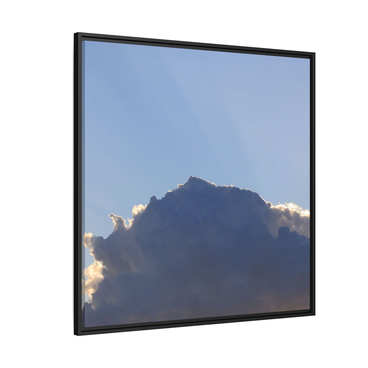 Cumulus Majesty - Unique Stretched Canvas Wall Art