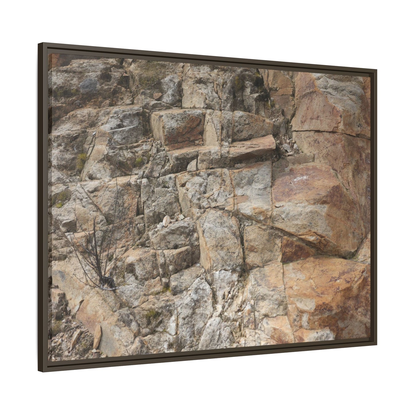 Sandstone Symphony - Unique Stretched Canvas Wall Art - Art By Earth