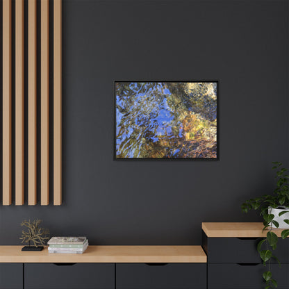 Watery Kaleidoscope - Unique Stretched Canvas Wall Art - Art By Earth