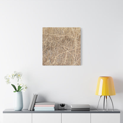 Dry Echoes - Unique Frameless Canvas Wall Art - Art By Earth