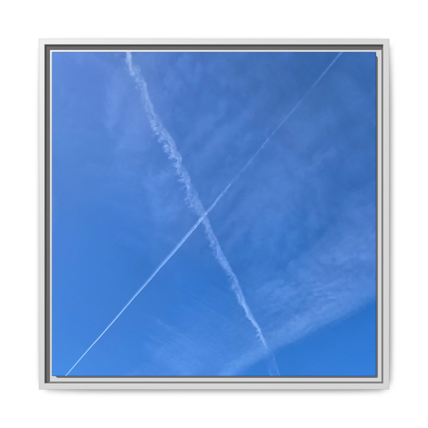 Sky Crossroads - Unique Stretched Canvas Wall Art - Art By Earth