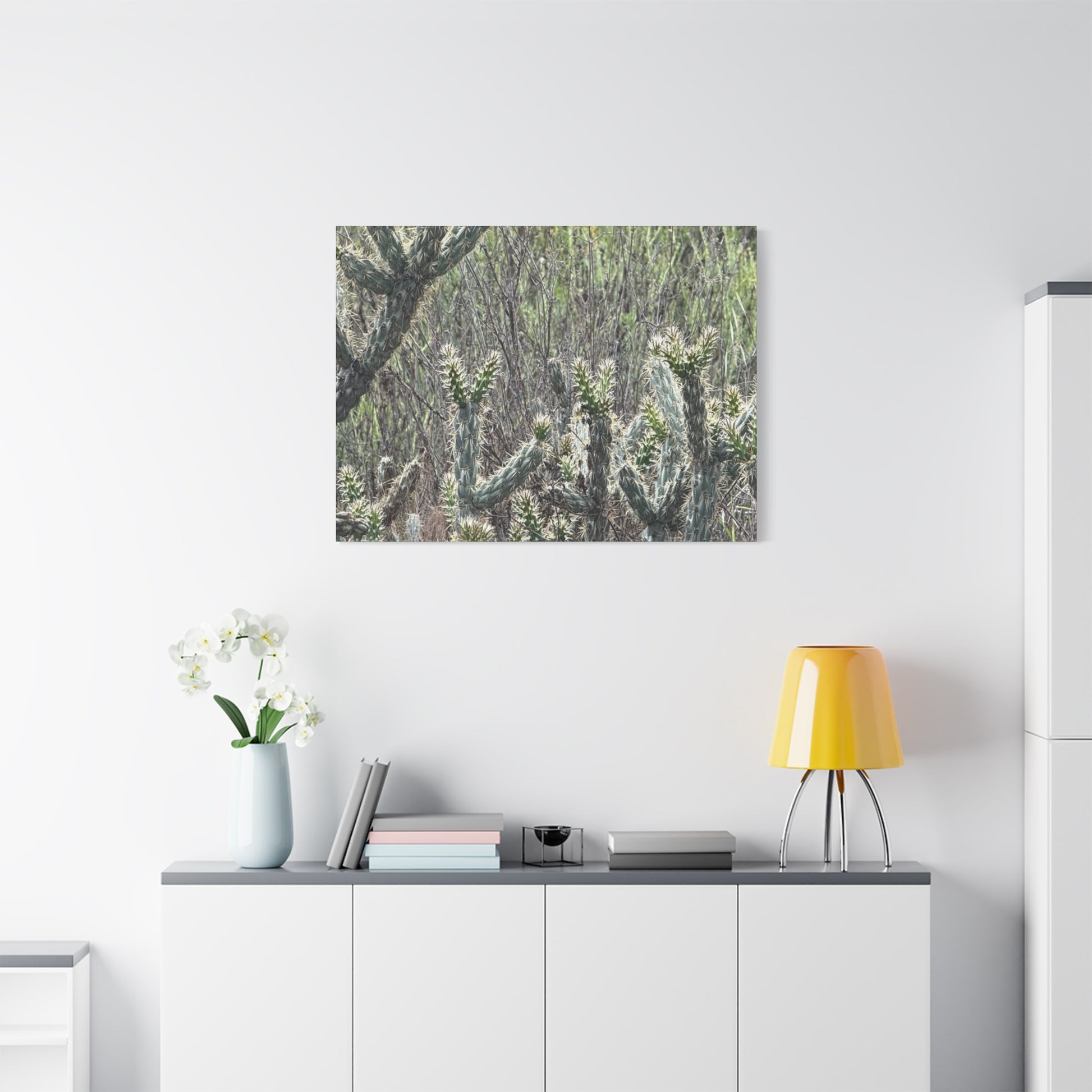 Spiny Sentinels - Unique Frameless Canvas Wall Art - Art By Earth