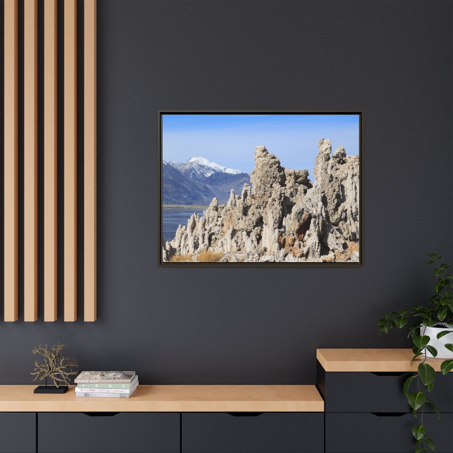Mono Lake Tufa - Unique Stretched Canvas Wall Art