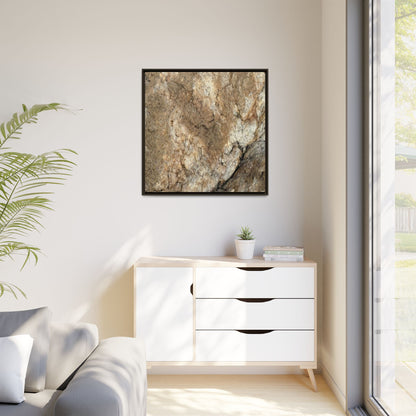 Ancient Stone Wall - Unique Stretched Canvas Wall Art - Art By Earth
