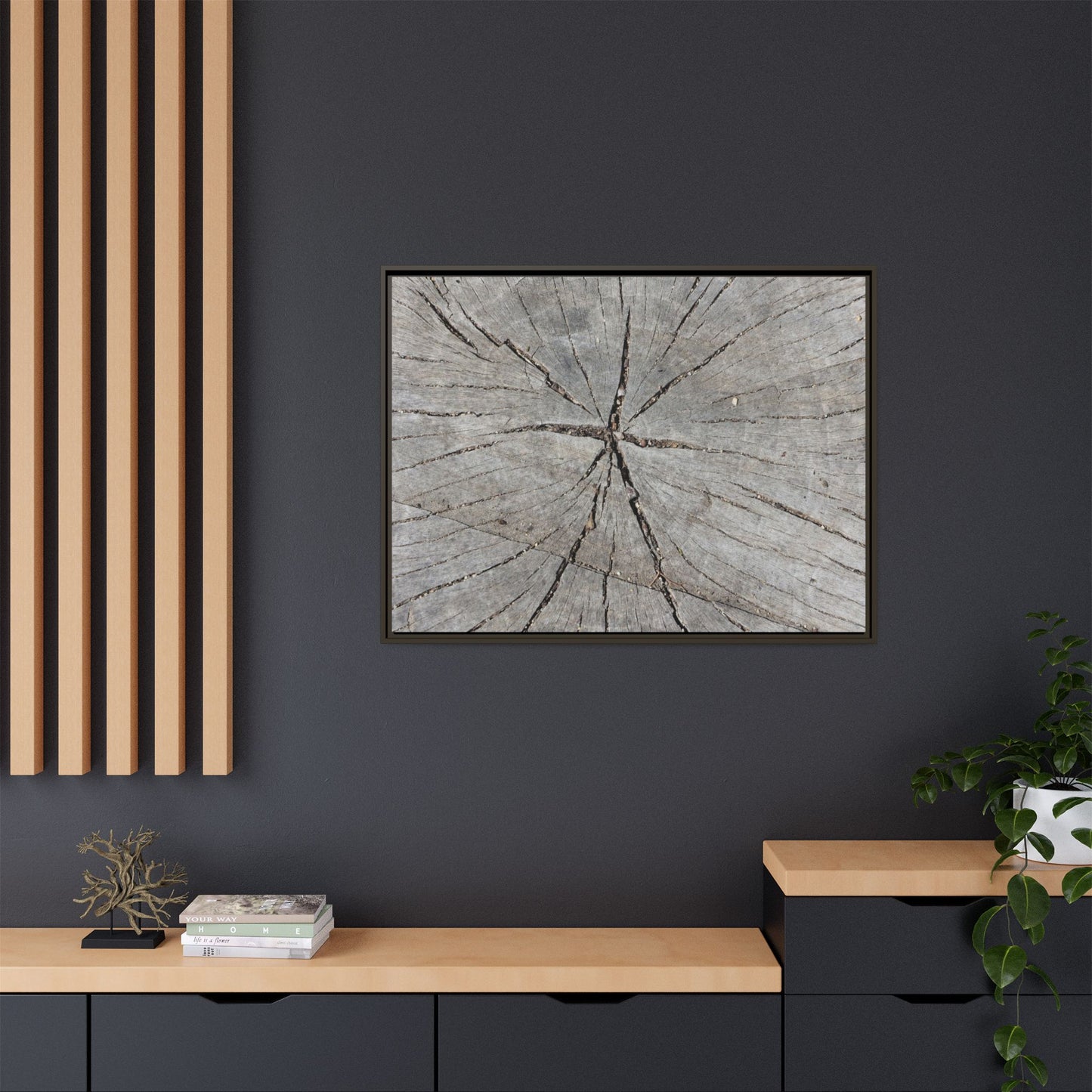 Fractured Memories - Unique Stretched Canvas Wall Art - Art By Earth