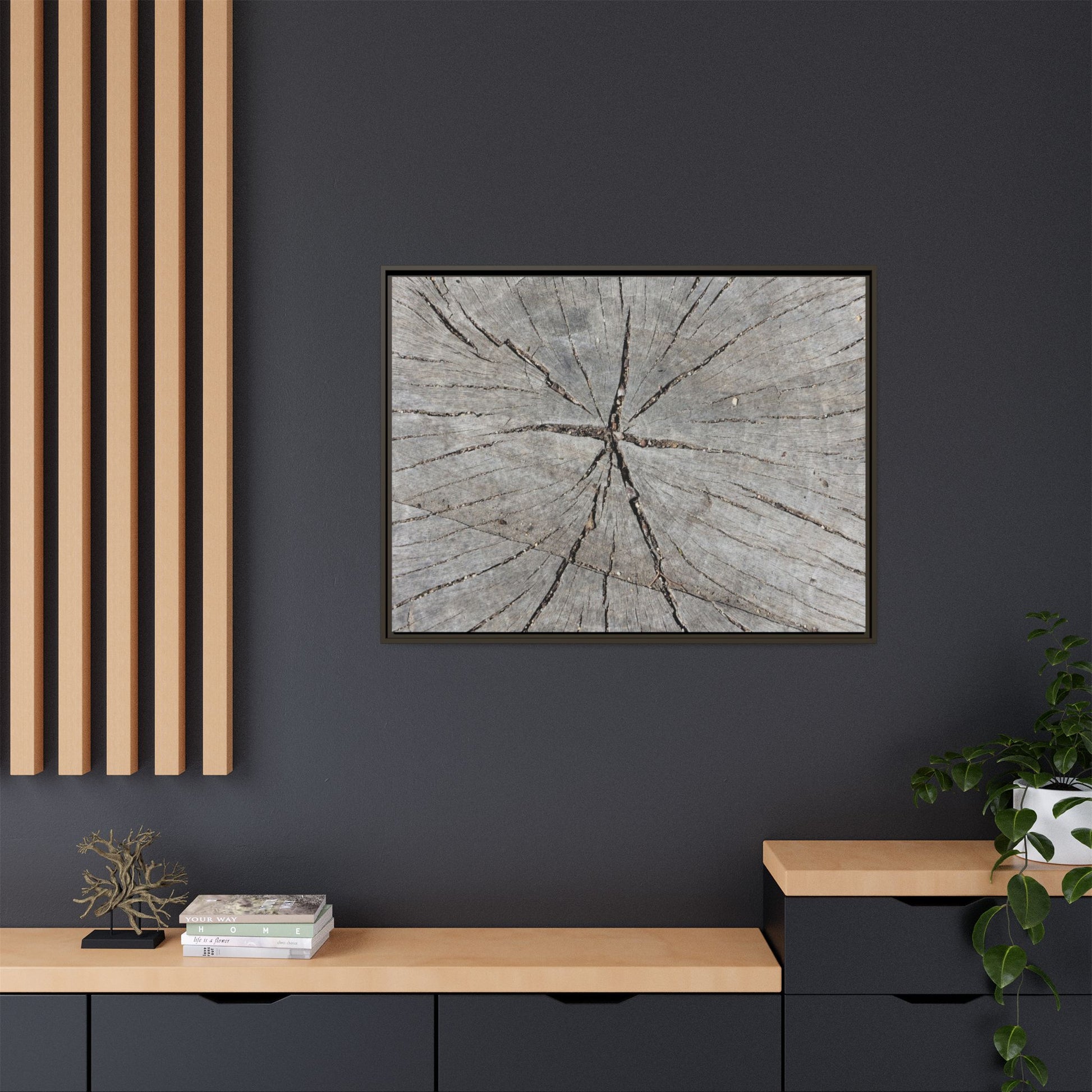 Fractured Memories - Unique Stretched Canvas Wall Art - Art By Earth