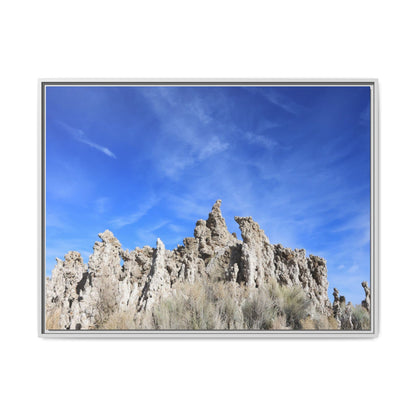 Frozen Sentinels - Unique Stretched Canvas Wall Art