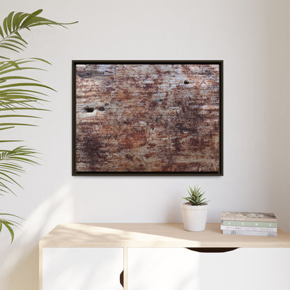 Rustic Textures - Unique Stretched Canvas Wall Art - Art By Earth
