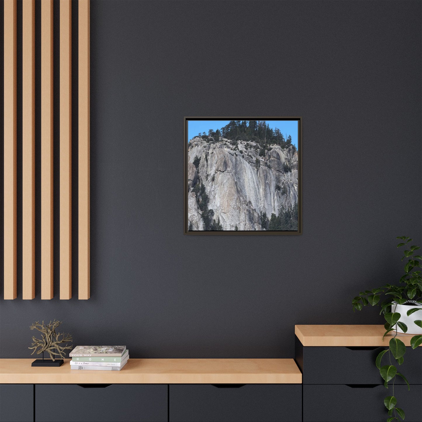 Granite Monument - Unique Stretched Canvas Wall Art - Art By Earth