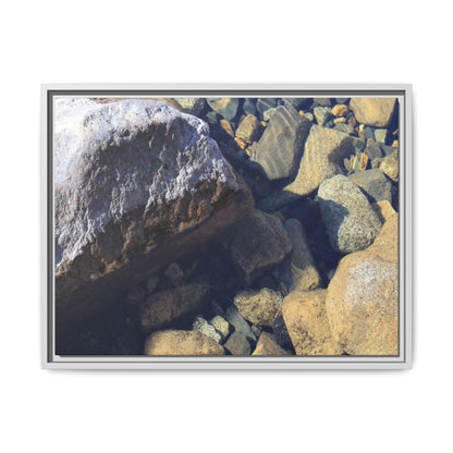 Stone Sanctuary - Unique Stretched Canvas Wall Art