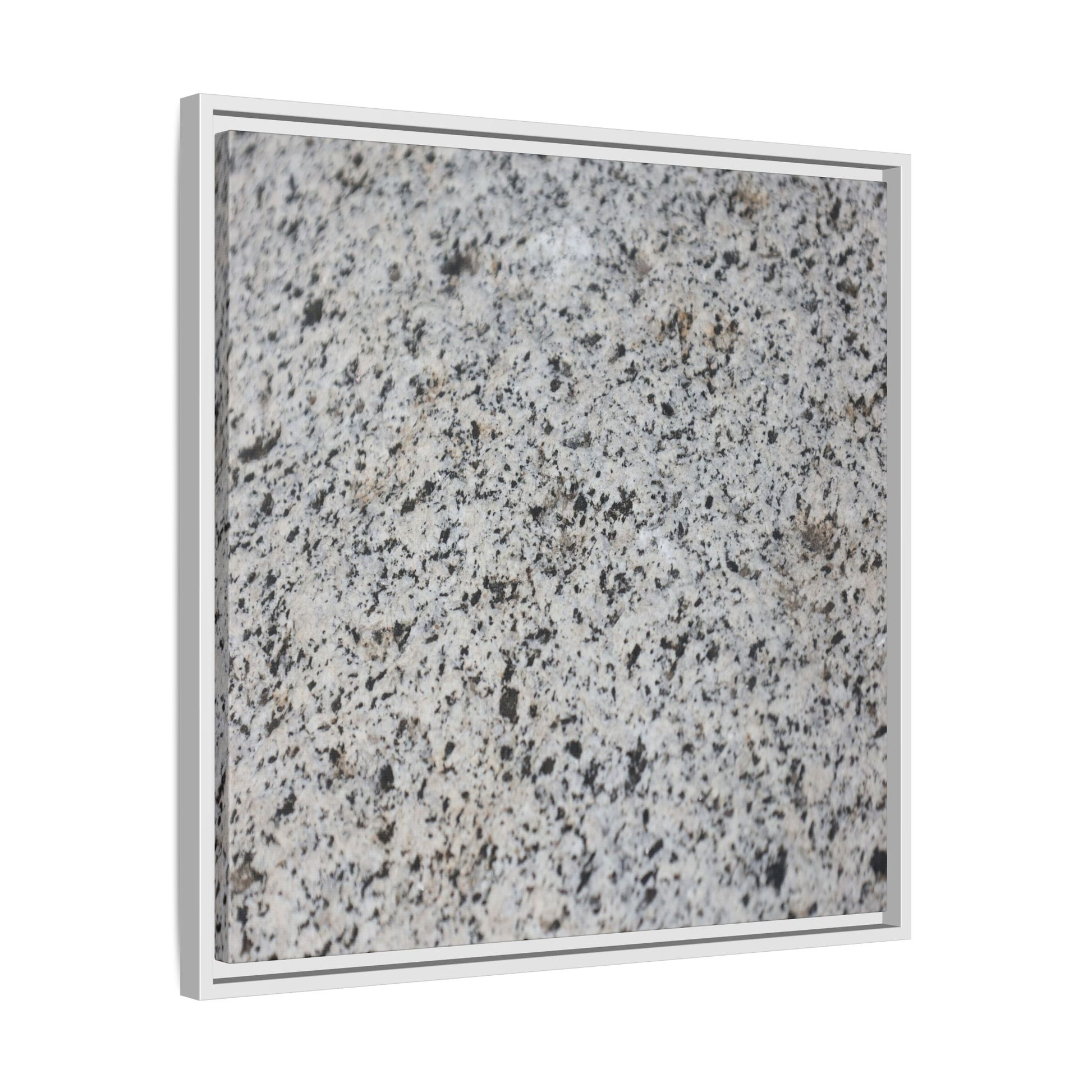 Monochrome Mosaic - Unique Stretched Canvas Wall Art - Art By Earth