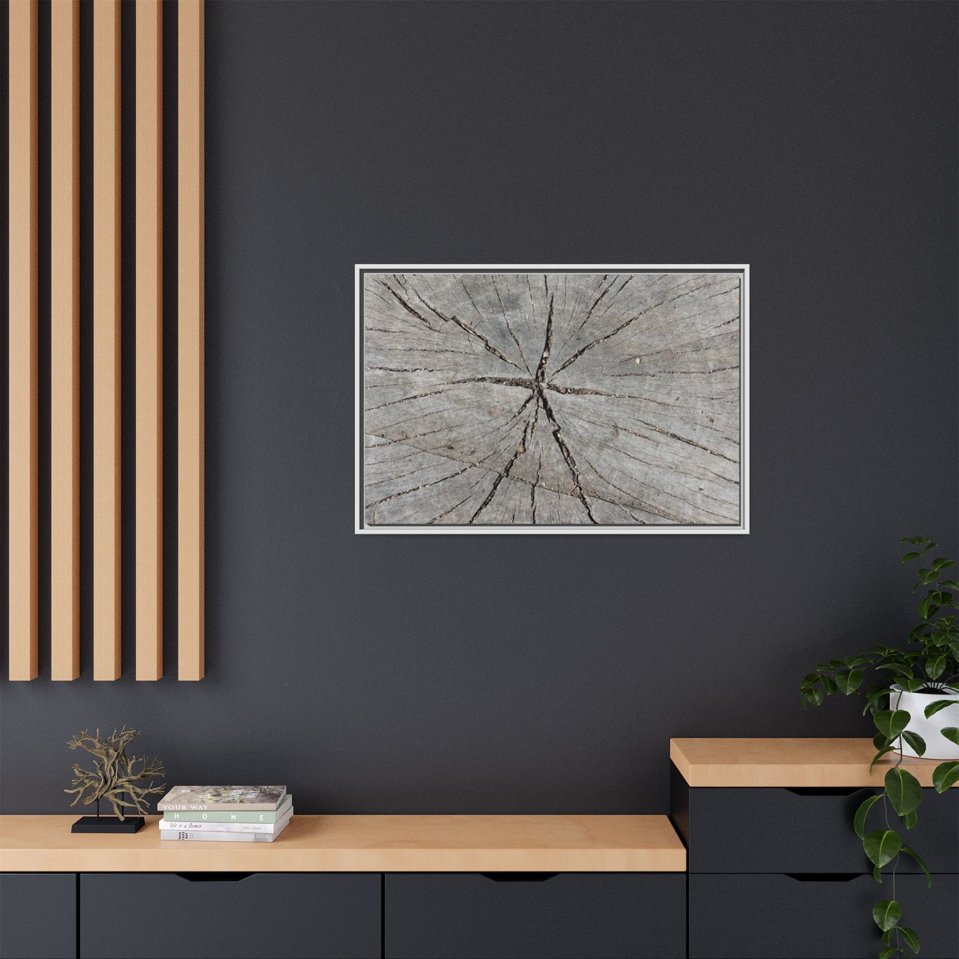 Fractured Memories - Unique Stretched Canvas Wall Art - Art By Earth