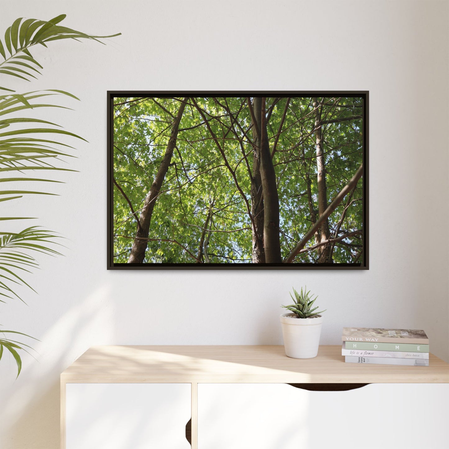 Forest Branches - Unique Stretched Canvas Wall Art