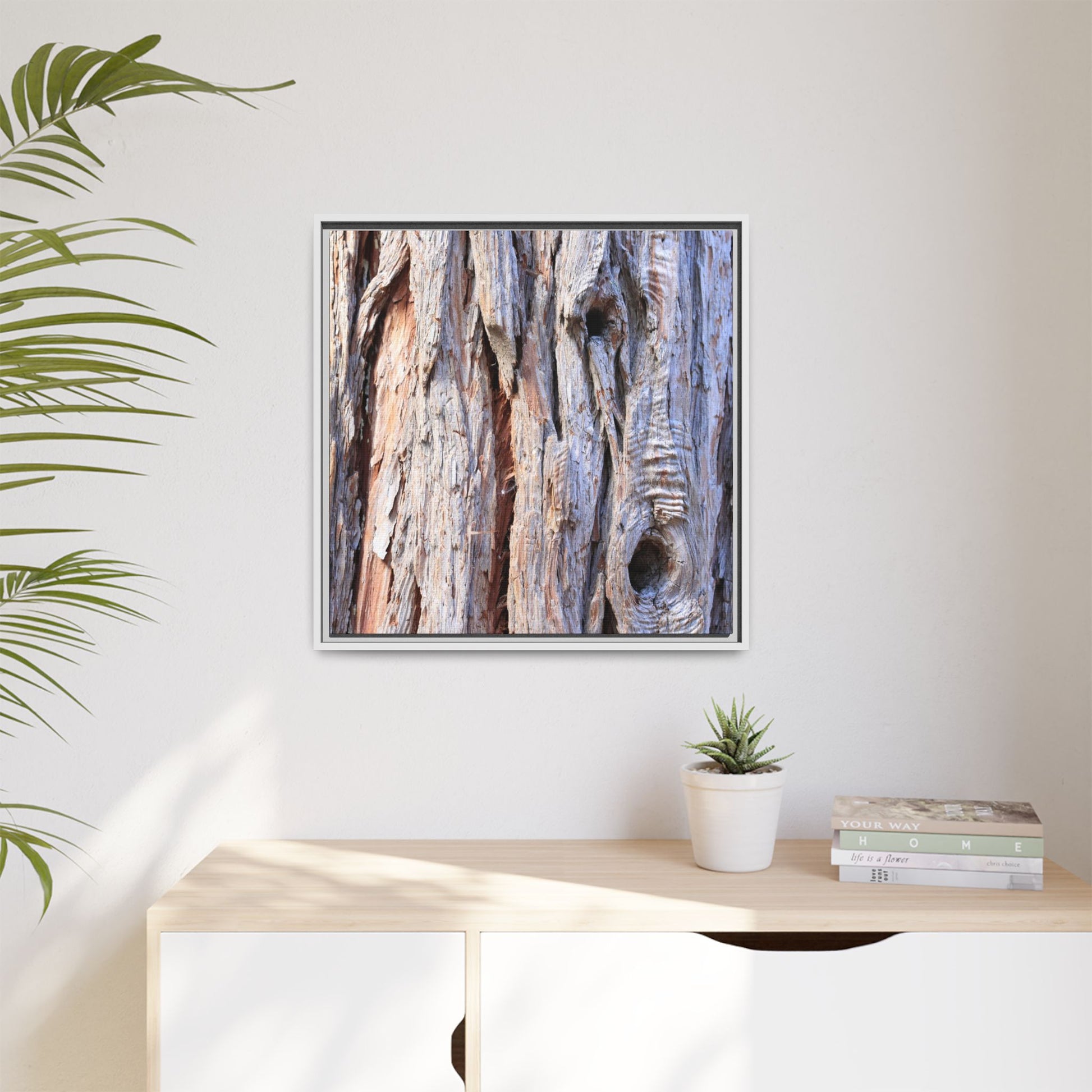 Nature's Grain - Unique Stretched Canvas Wall Art - Art By Earth