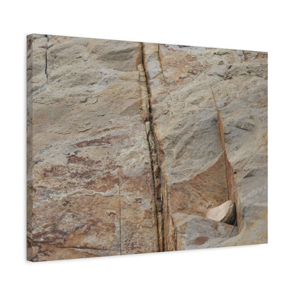 Cracked Canvas of Time - Unique Frameless Canvas Wall Art - Art By Earth