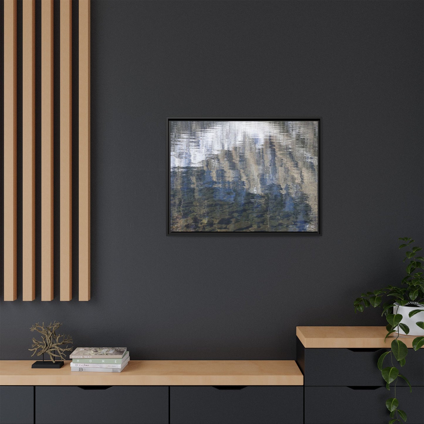 Liquid Memories - Unique Stretched Canvas Wall Art