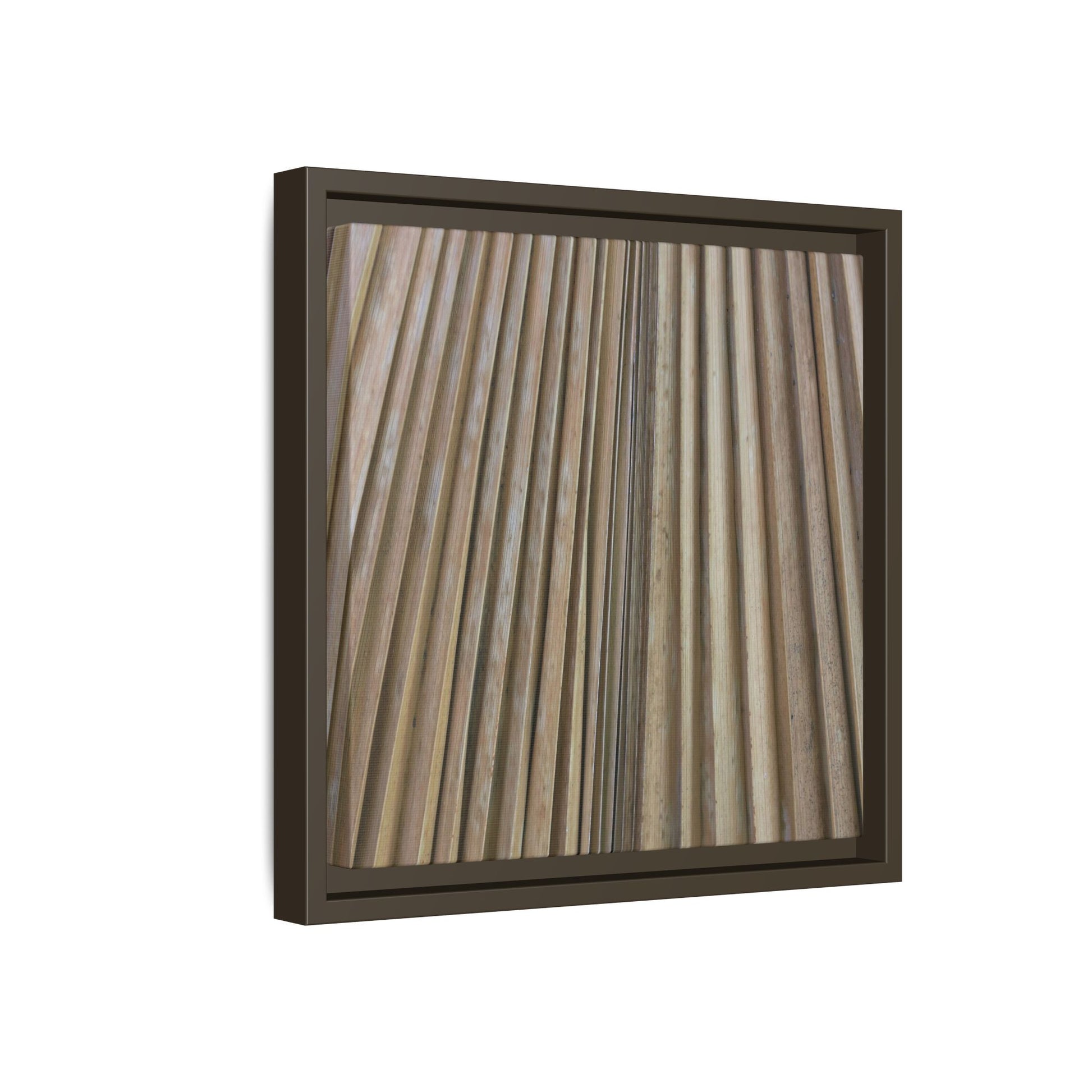 Wooden Whispers - Unique Stretched Canvas Wall Art - Art By Earth