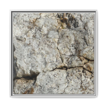 Weathered Limestone Formation - Unique Stretched Canvas Wall Art - Art By Earth
