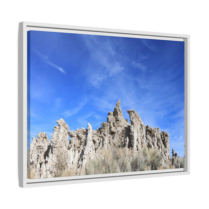 Frozen Sentinels - Unique Stretched Canvas Wall Art