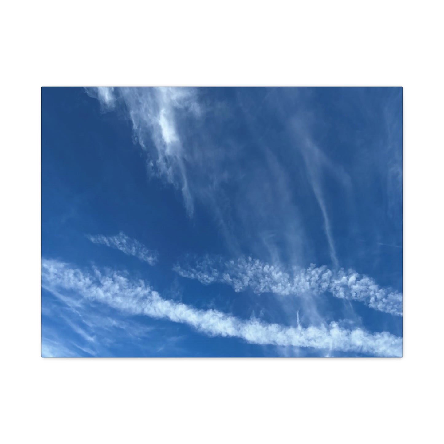 Sky's Poetry - Unique Frameless Canvas Wall Art - Art By Earth