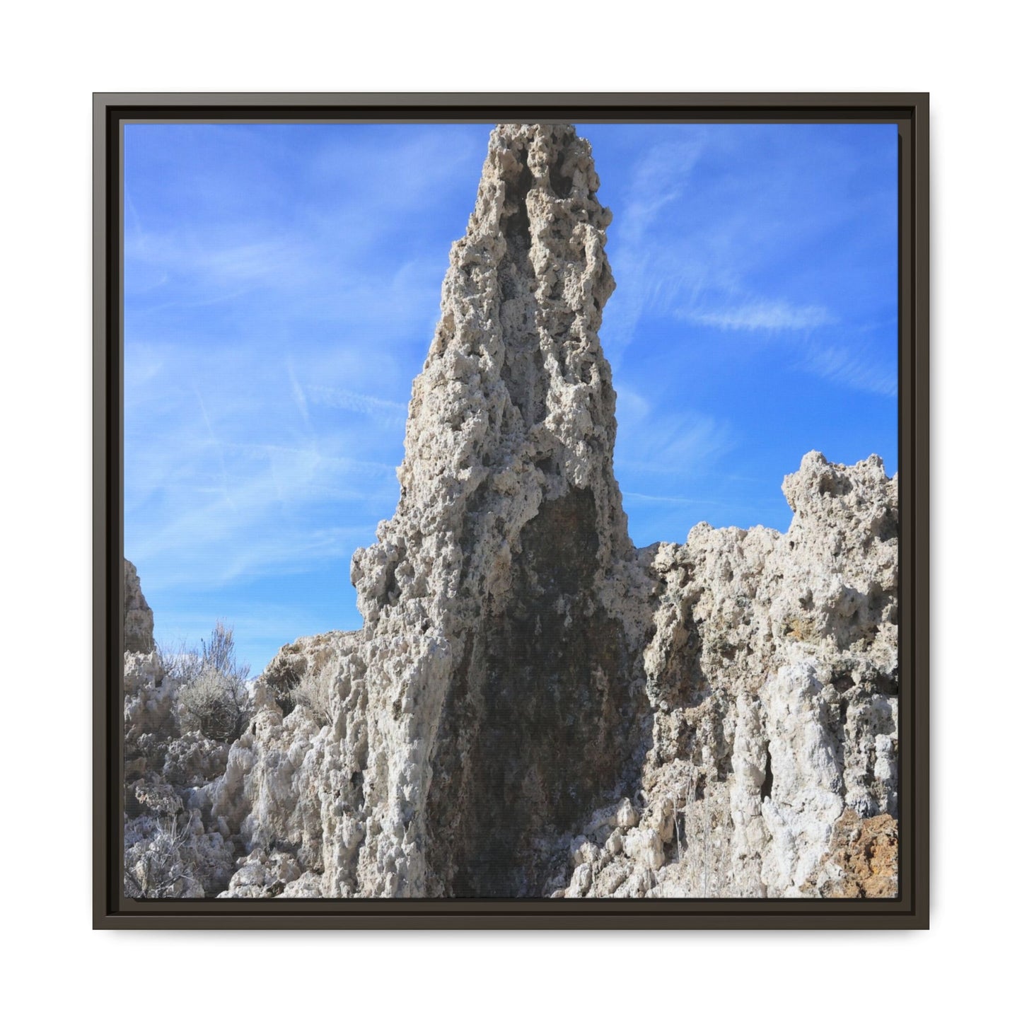 Sentinel of Stone - Unique Stretched Canvas Wall Art