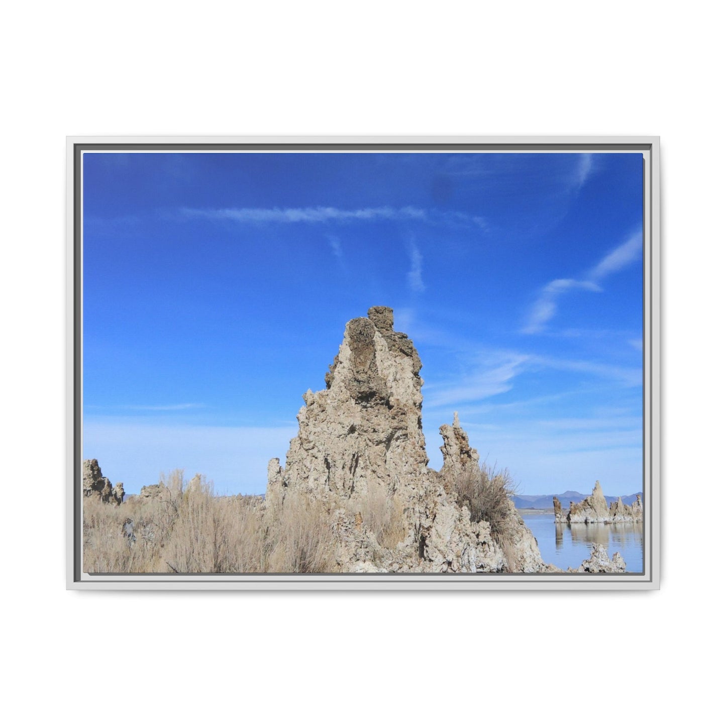 Mono Lake Sentinels - Unique Stretched Canvas Wall Art