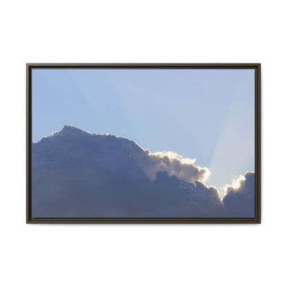 Cloud Divide - Unique Stretched Canvas Wall Art - Art By Earth