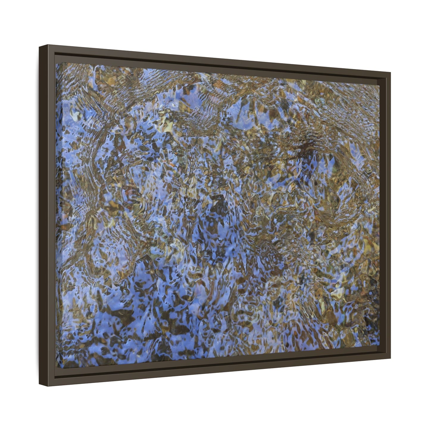 Aquatic Reflections - Unique Stretched Canvas Wall Art - Art By Earth