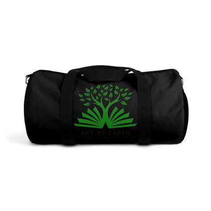 Black - ART BY EARTH DUFFEL BAG