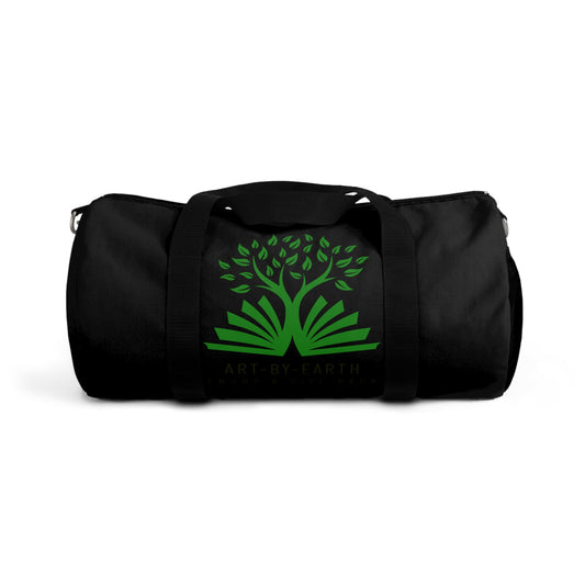 Black - ART BY EARTH DUFFEL BAG